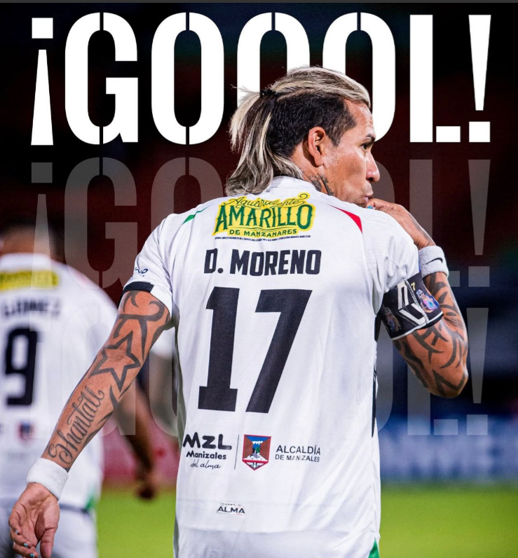 Dayro Moreno es una locura total en la Copa Sudamericana