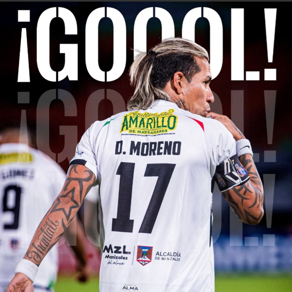 Dayro Moreno es una locura total en la Copa Sudamericana