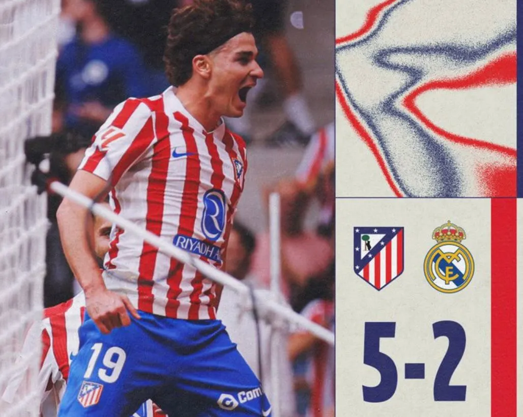 Las peores derrotas del Real Madrid ante el Atlético de Madrid en el Derbi Madrileño