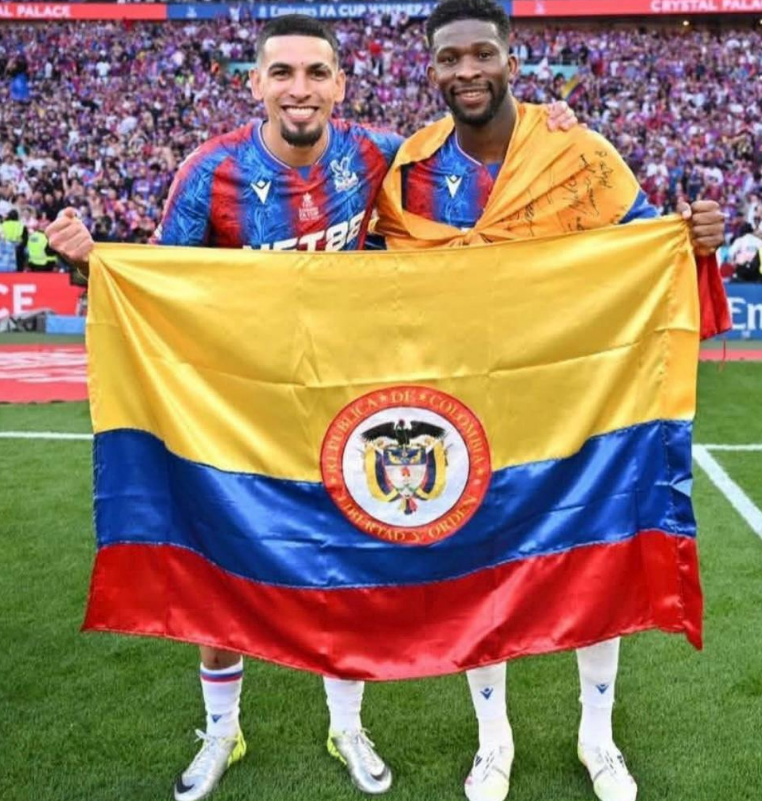 DANIEL MUÑOZ Y JEFERSON LERMA CAMPEONES EN INGLATERRA