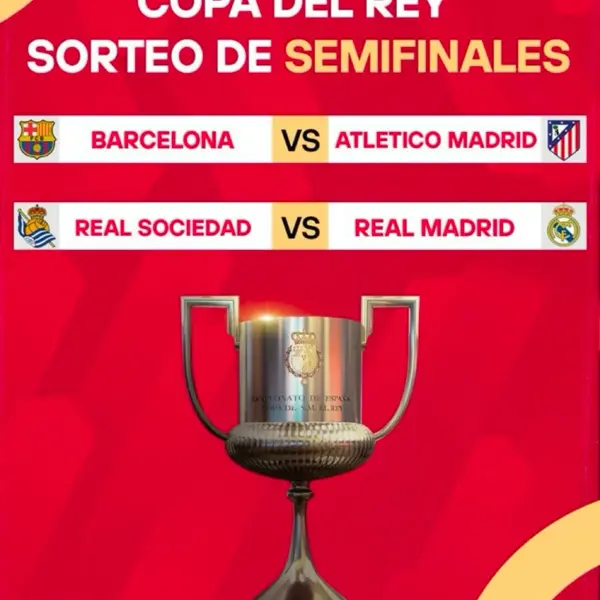 Listas las semifinales de Copa del Rey!