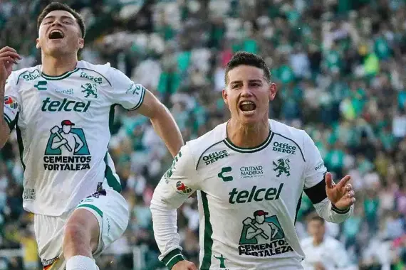 James Rodríguez marco su primer gol en la liga mx