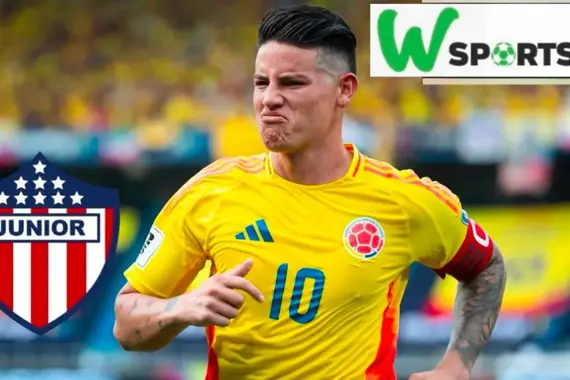 ¡Finalmente James Rodríguez no jugará en el Junior de Barranquilla!