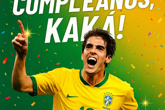 Feliz cumpleaños, Ricardo Kaká!