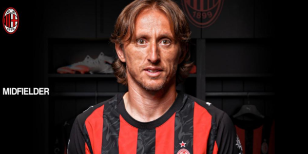 ¡OFICIAL! Luka Modric es nuevo jugador del AC Milan