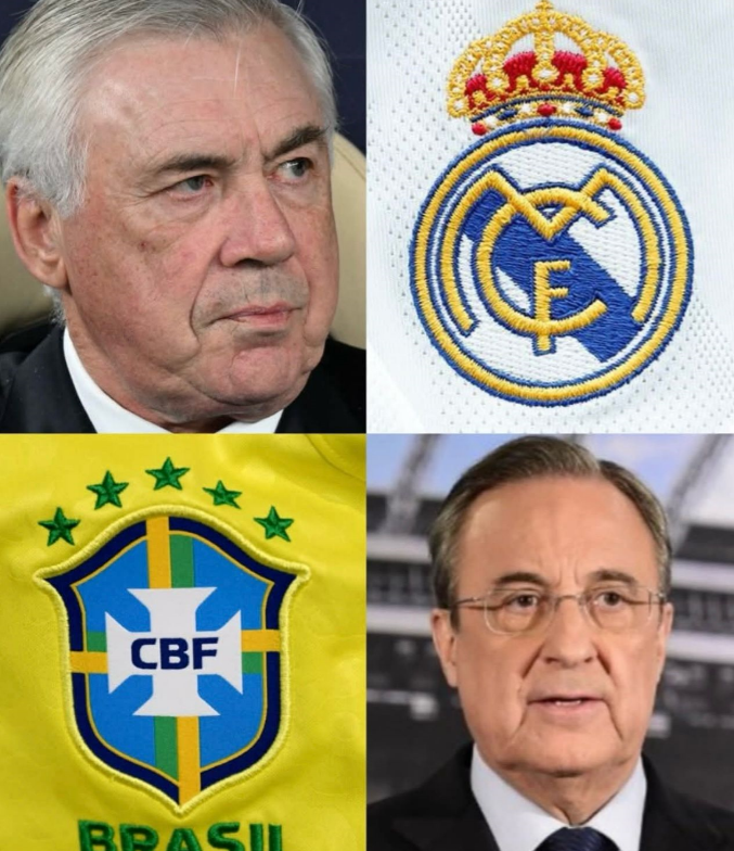 ÚLTIMA HORA: DAN POR HECHO QUE SE CAYÓ EL ACUERDO ENTRE CARLO ANCELOTTI Y LA SELECCIÓN DE BRASIL!!