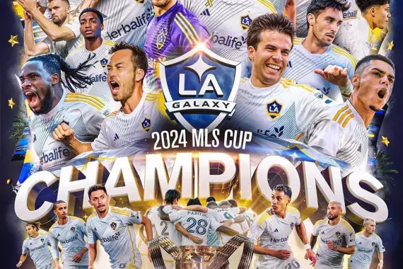 Felicitaciones a los nuevos campeones de la #mls @mls @lagalaxy #losangelesgalaxy