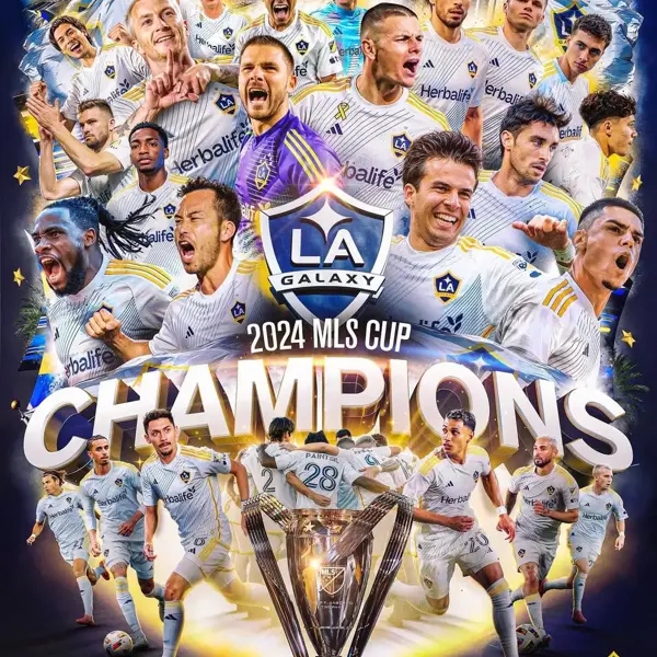 Felicitaciones a los nuevos campeones de la #mls @mls @lagalaxy #losangelesgalaxy