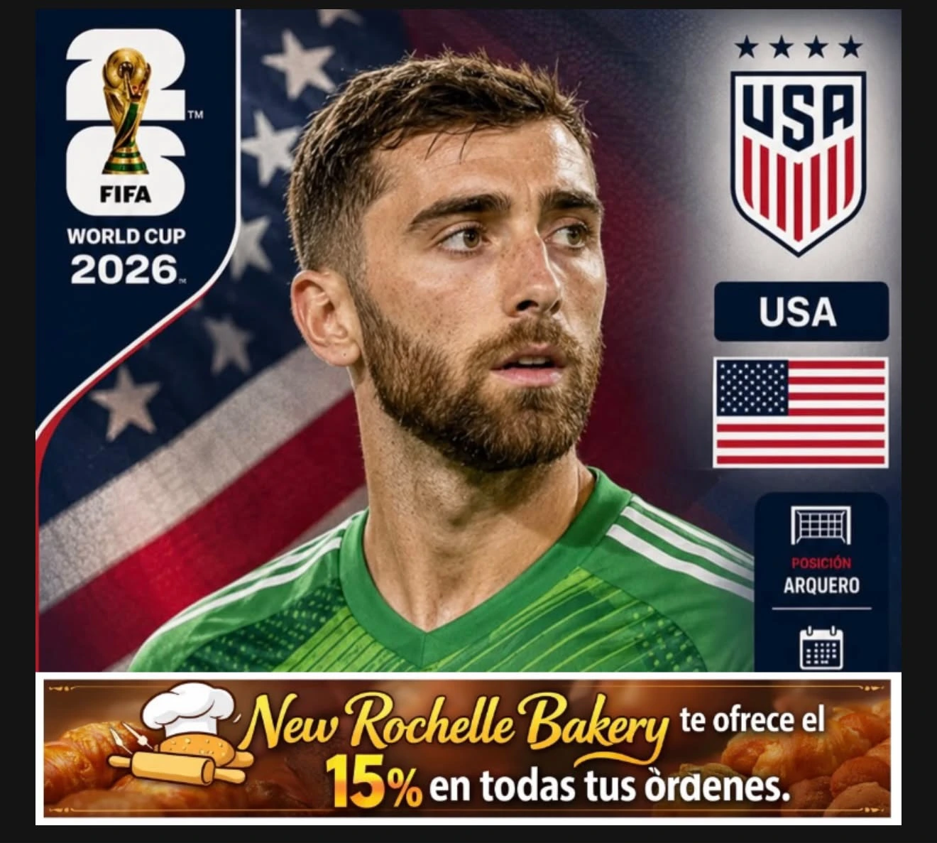 Estados Unidos ya definió oficialmente sus 26 convocados para la Copa Mundial FIFA 2026
