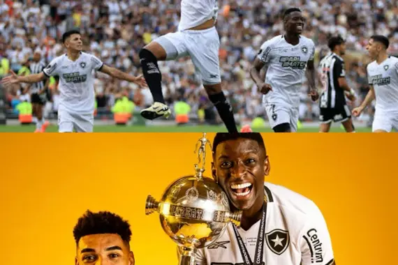 Botafogo de Brasil se proclamo campeón de la copa libertadores por primera vez en su historia!
