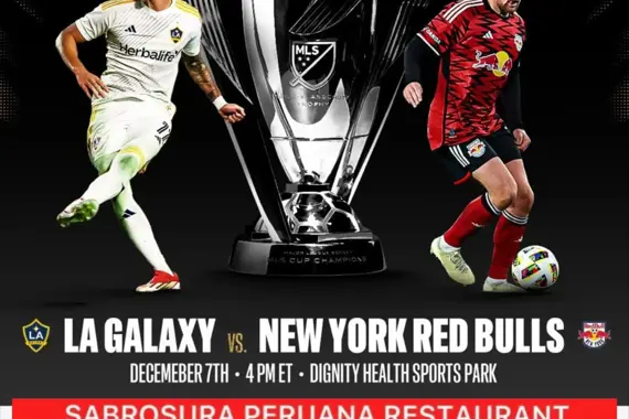 Hoy es la gran final de la MLS LA Galaxy vs New York Red Bulls!
